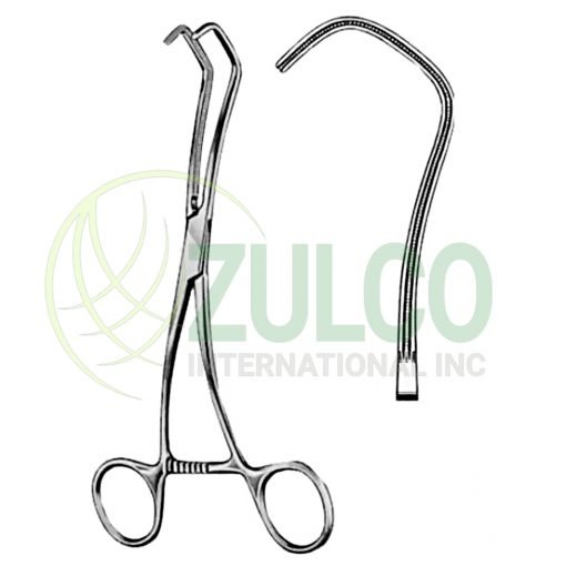 Derra-De Bakey Atrauma Anastomosis BJ Clamps 17cm/6 3/4" - Item Code 14-4189-03