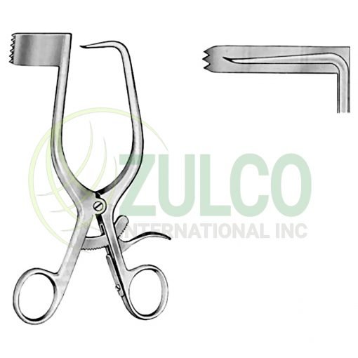 Lamina Spreaders 50x10mm 17cm/6 3/4" Left-Type - Item Code 15-4331-01