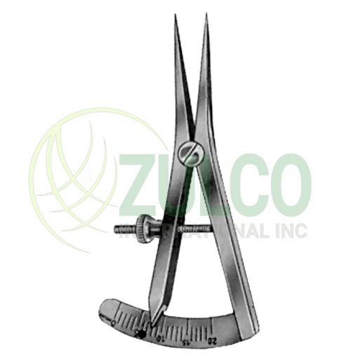 Castroviejo Calipers 20mm - Item Code 16-4637-20