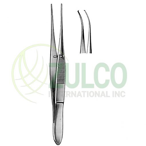 Graefe Iris Forceps Curved 1:2 10cm/4" - Item Code 16-4700-10