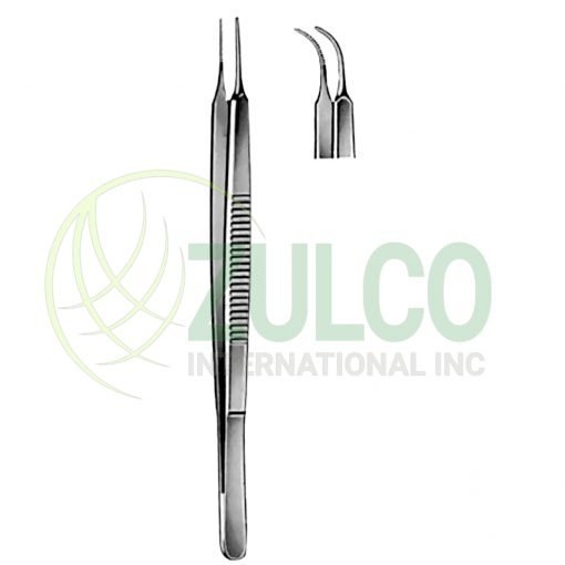 Stevens Iris Forceps Full Curved 10.5cm/4 1/4" - Item Code 16-4704-10