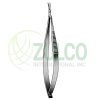 Iridectomy Scissors Curved 10cm/4" - Item Code 16-4759-10