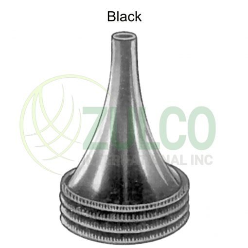 Hartmann Ear Speculas 5.0mm Fig # 3 Black - Item Code 17-4812-03