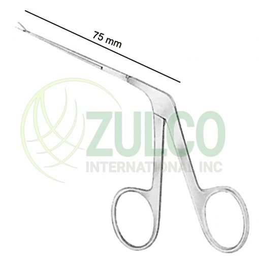 Micro Ear Polypus Dressing Forceps 0.5mm 8cm/3 1/4"