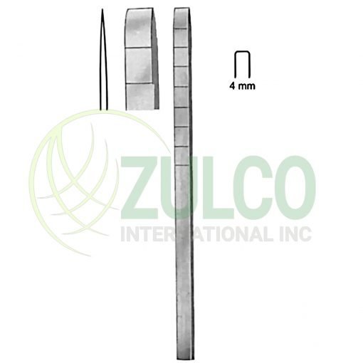 Cottle Nasal Gouges 4mm 18cm/7" - Item Code 18-5113-04