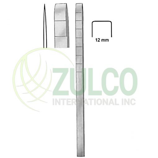 Cottle Nasal Gouges 12mm 18cm/7" - Item Code 18-5113-12