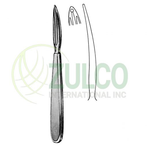 Kocher Goitre (Thyroid) Dissector w.hole 15cm - Item Code 22-5603-15