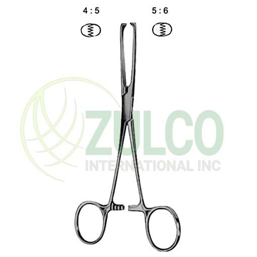 Allis Tissue Seizing Forceps BJ 4:5 15cm/6" - Item Code 24-5801-15