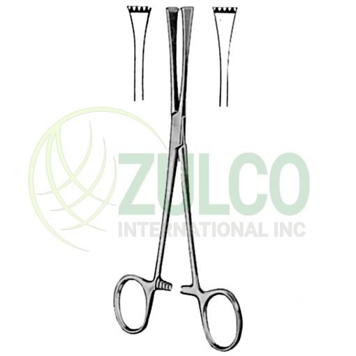 Lockwood-Allis Intestinal Atrauma Tissue Forceps BJ 16cm/6 1/4" - Item Code 24-5807-16