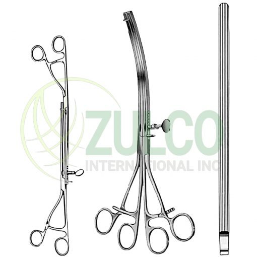 Lane Intestinal Stomach Clamps BJ Straight 30cm/12" - Item Code 24-5859-30