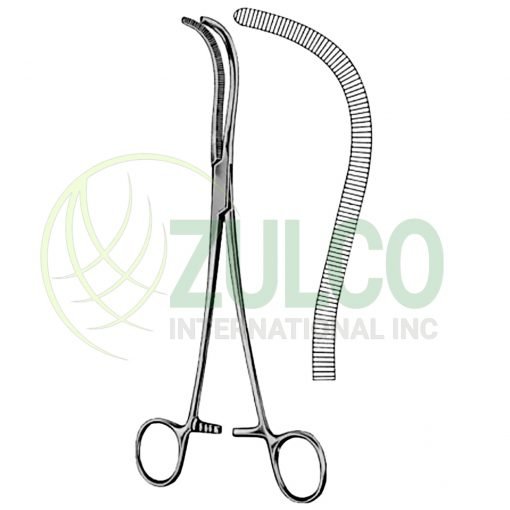 Mayo-Guyon Kidney Pedicle Clamp Forceps BJ 23cm/9" - Item Code 25-6005-23