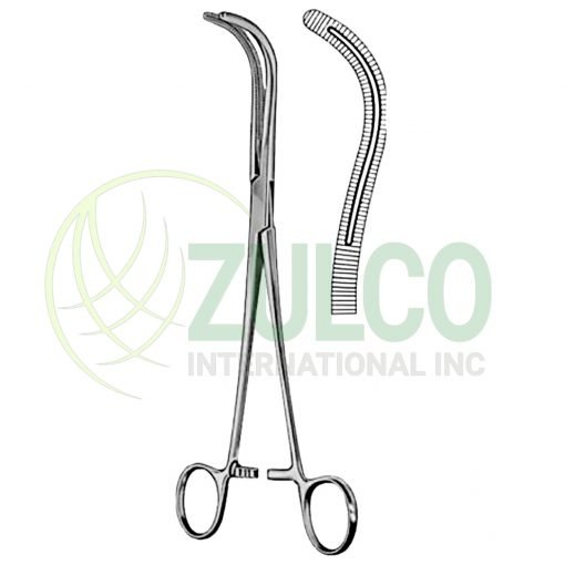 Stille Kidney Pedicle Clamp Forceps BJ 23cm/9" - Item Code 25-6006-23