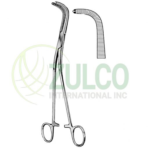 Gray Gall Duct Forceps BJ 1:2 22cm/8 3/4" Fig # 1 - Item Code 25-6012-01