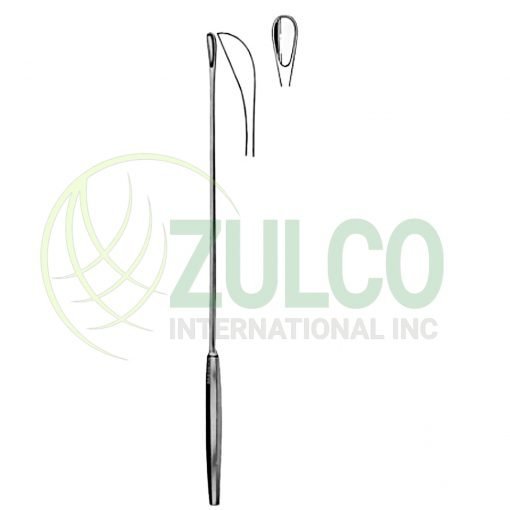 Luer-Koerte Gall Stone Scoops 6.7mm 32cm/12 1/2" Malleable - Item Code 25-6028-06