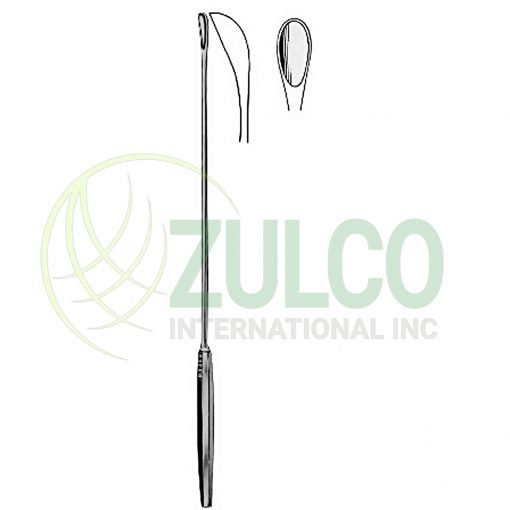 Luer-Koerte Gall Stone Scoops 11mm 32cm/12 1/2" Malleable - Item Code 25-6028-11