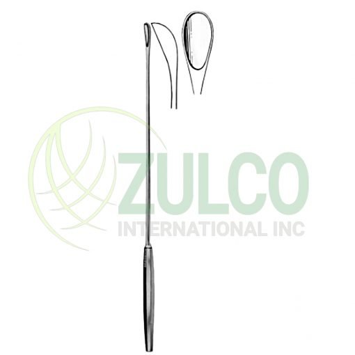 Luer-Koerte Gall Stone Scoops 15mm 32cm/12 1/2" Malleable - Item Code 25-6028-15