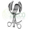 Legueu Bladder Retractors Complete With Lateral and Central Blades - Item Code 25-6041-00