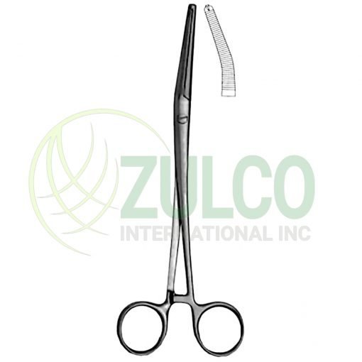 Bonney Hysterectomy Fcps S/J curved 20cm/8" - Item Code 26-6300-20