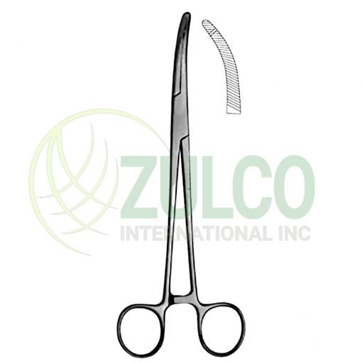 Heaney Hysterectomy Fcps 1x1T cvd 20cm/8" - Item Code 26-6311-20