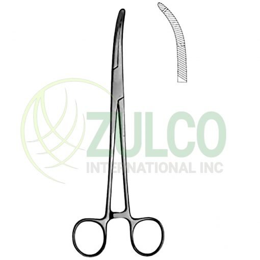 Heaney Hysterectomy Fcps 2x2T cvd 20cm/8" - Item Code 26-6312-20