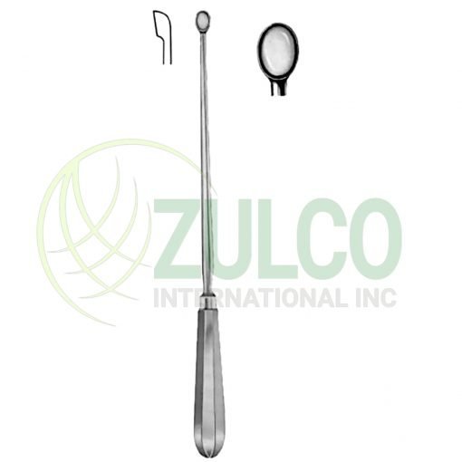 Schroeder Uterine Curettes 30cm/12" Fig # 6 - Item Code 26-6352-03