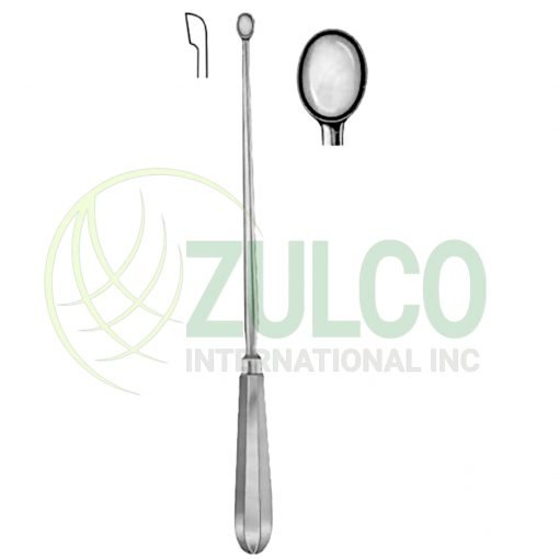 Simon Uterine Curettes 25cm/10" Fig # 4 - Item Code 26-6356-05