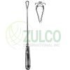 Recamier Uterine Curettes Sharp 21mm 26cm Fig # 11 Rigid - Item Code 26-6383-21