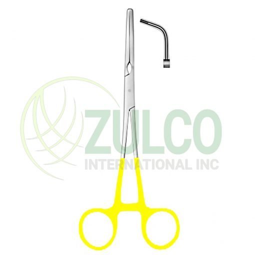 Zeppelin Clamps Angled 21.5cm/8 1/2" (offset handle with gold ring) - Item Code 26-6398-21