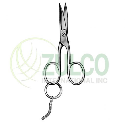 Fine Nail Scissors 10cm/4"(Straight) - Item Code 29-6706-10