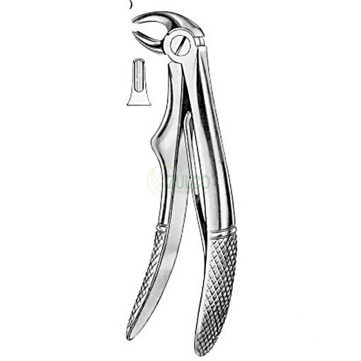 Extracting Forceps For Children Klein (Fig. 221) Lower Incisors - Item Code 1211